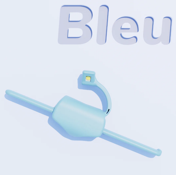 Lampe de lecture "Lizia" - Bleu